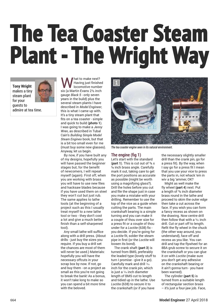 Model Engineer Preview Pages