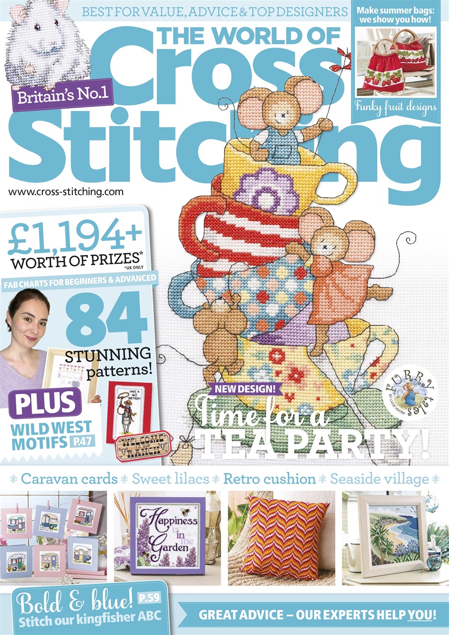 The World of Cross Stitching Preview Pages