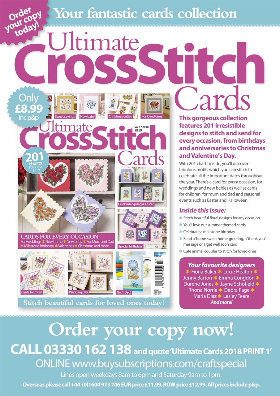 The World of Cross Stitching Preview Pages