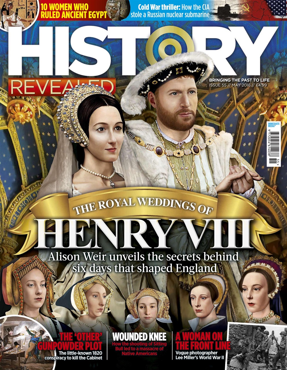 BBC History Revealed Magazine Preview Pages