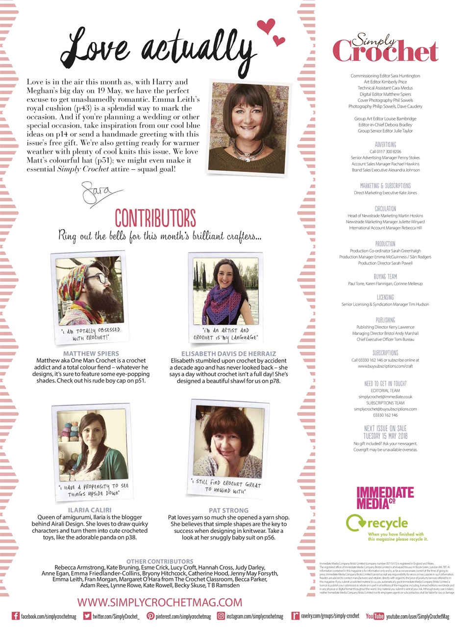 Simply Crochet Preview Pages