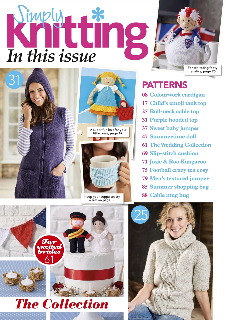 Simply Knitting Preview Pages