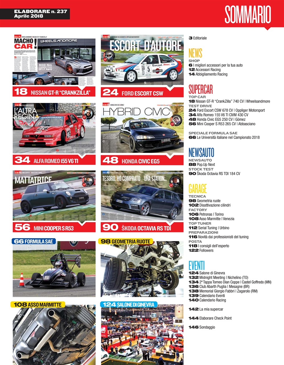 Elaborare GT Tuning Preview Pages