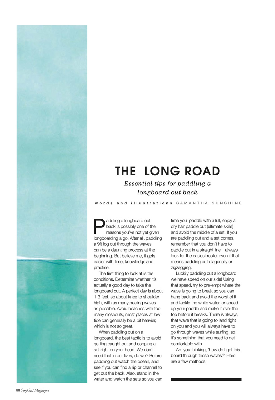 SurfGirl Magazine Preview Pages