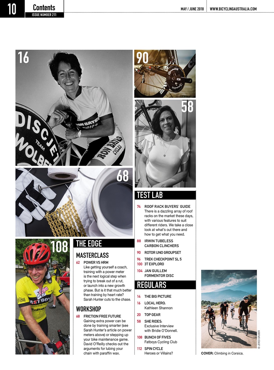 Bicycling Australia Preview Pages