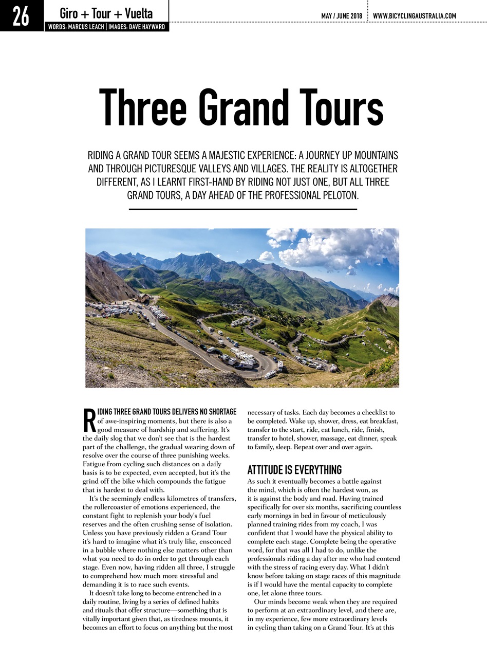 Bicycling Australia Preview Pages