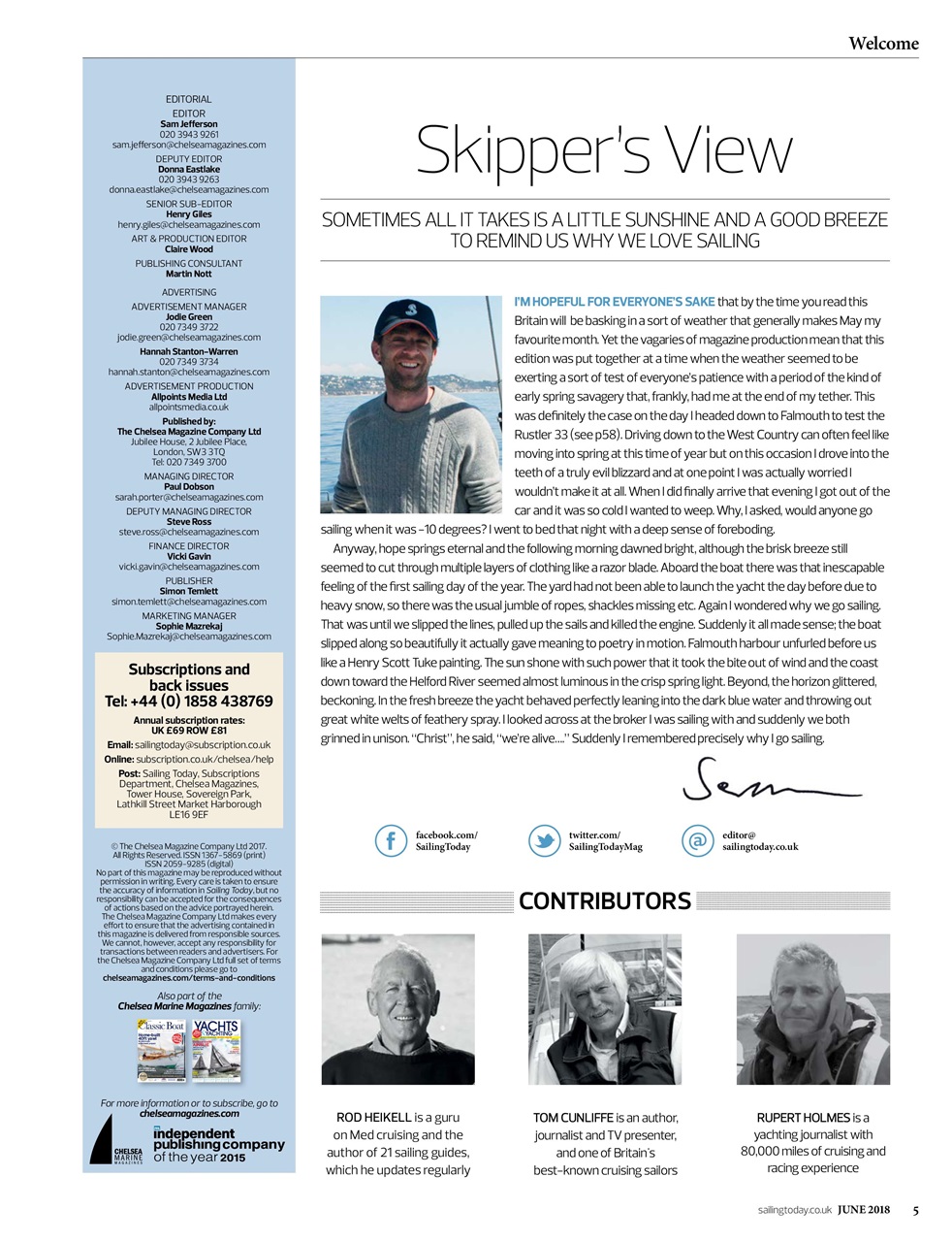 Sailing Today Preview Pages