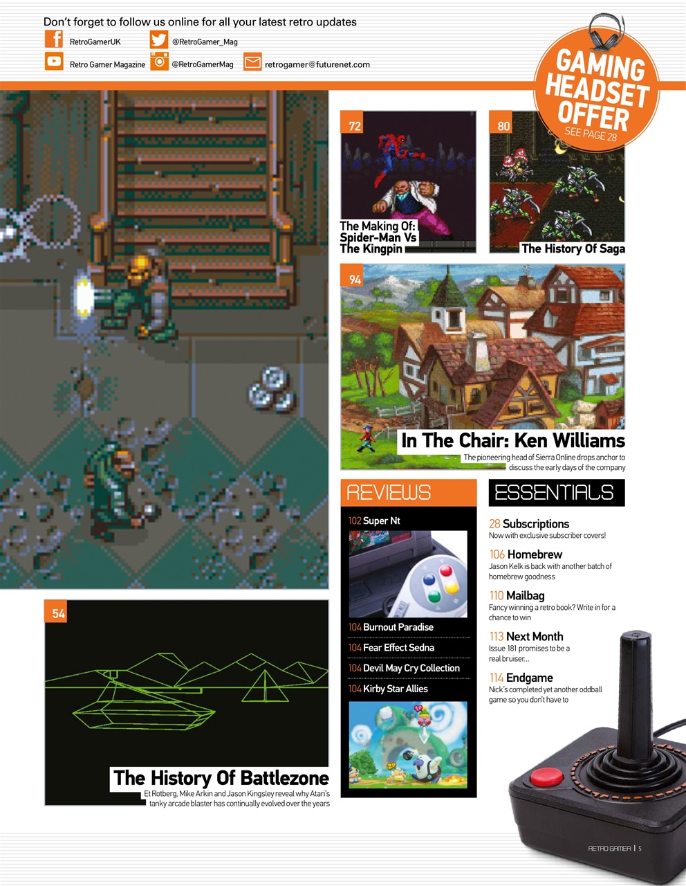 Retro Gamer Preview Pages