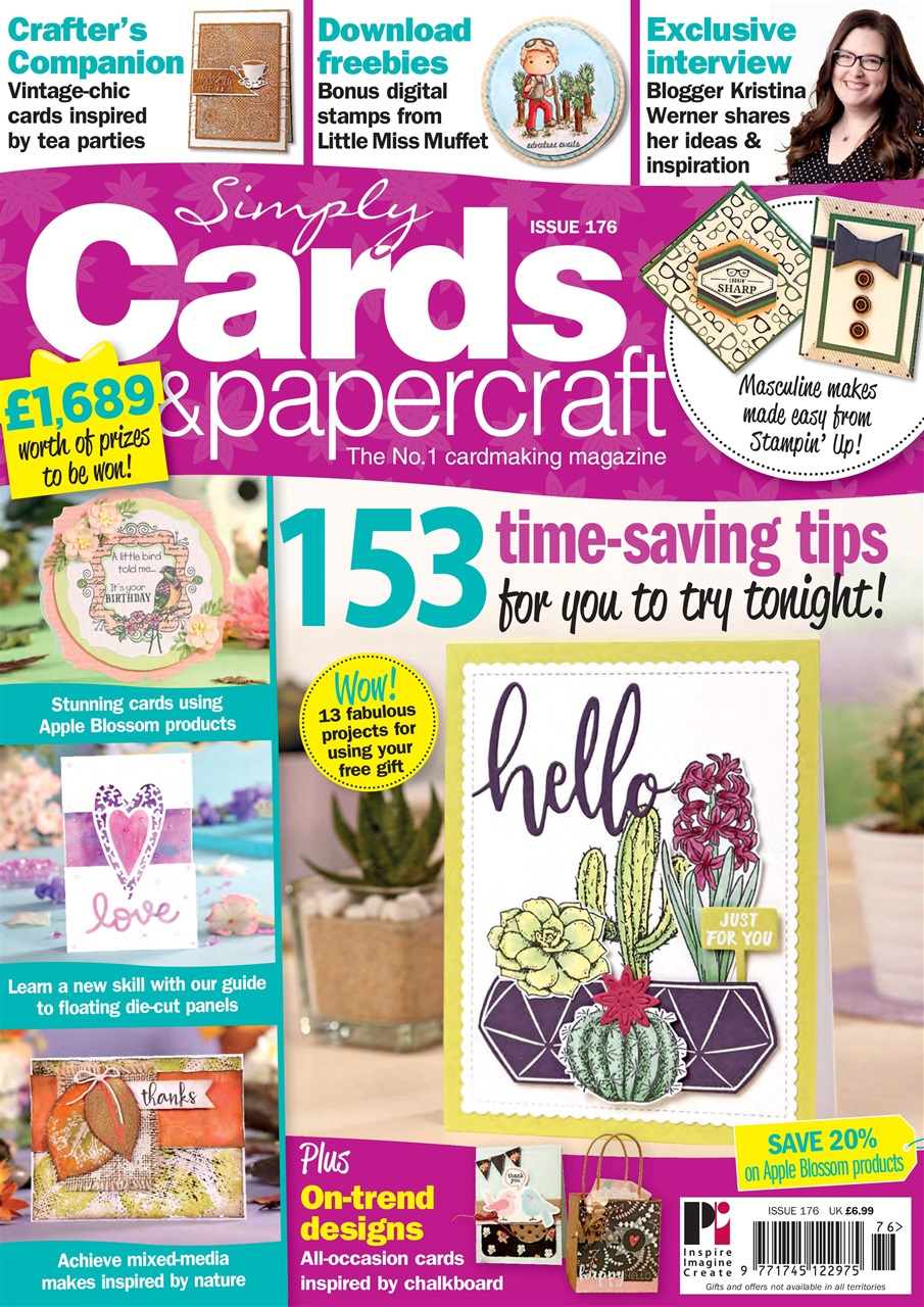 Simply Cards & Papercraft Preview Pages