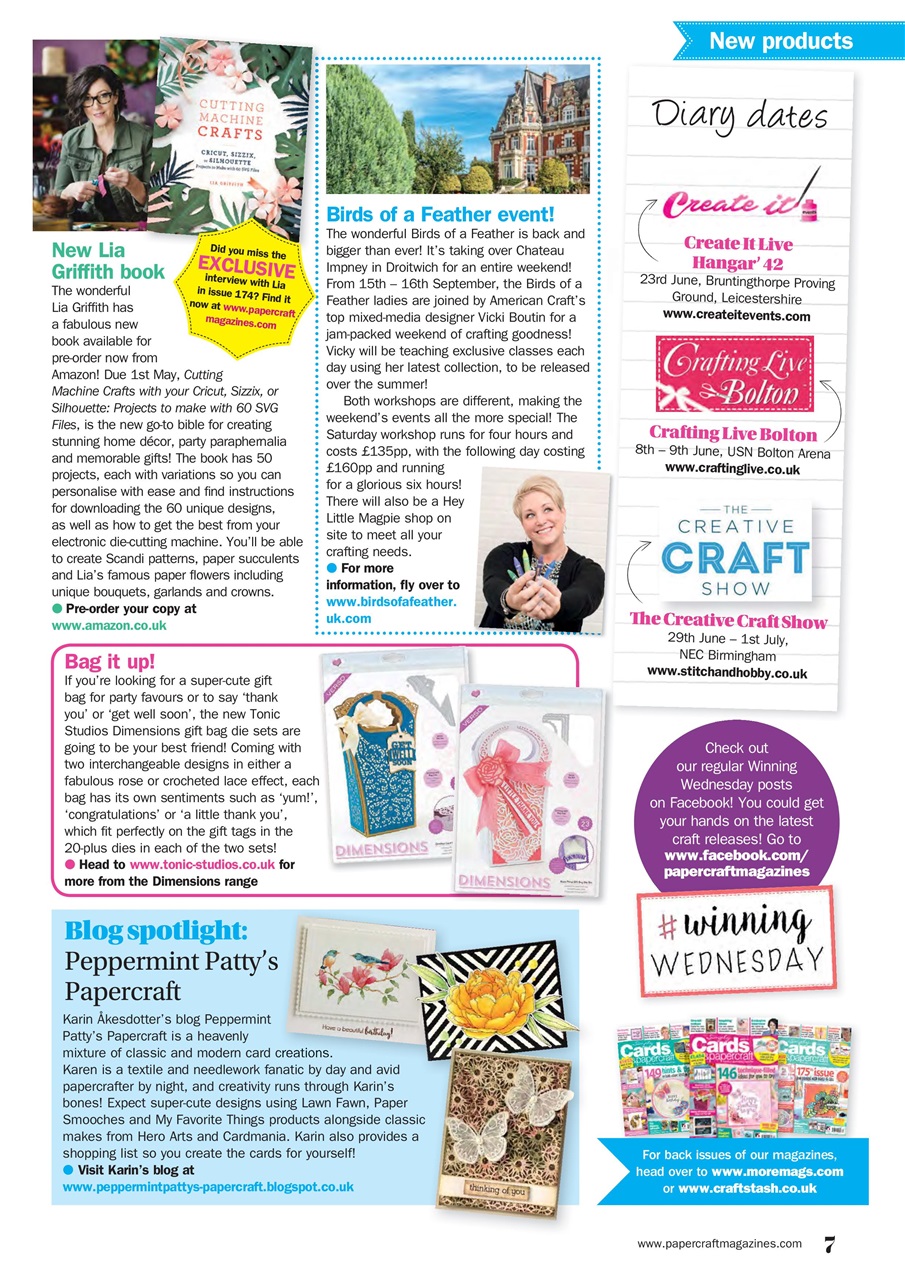 Simply Cards & Papercraft Preview Pages