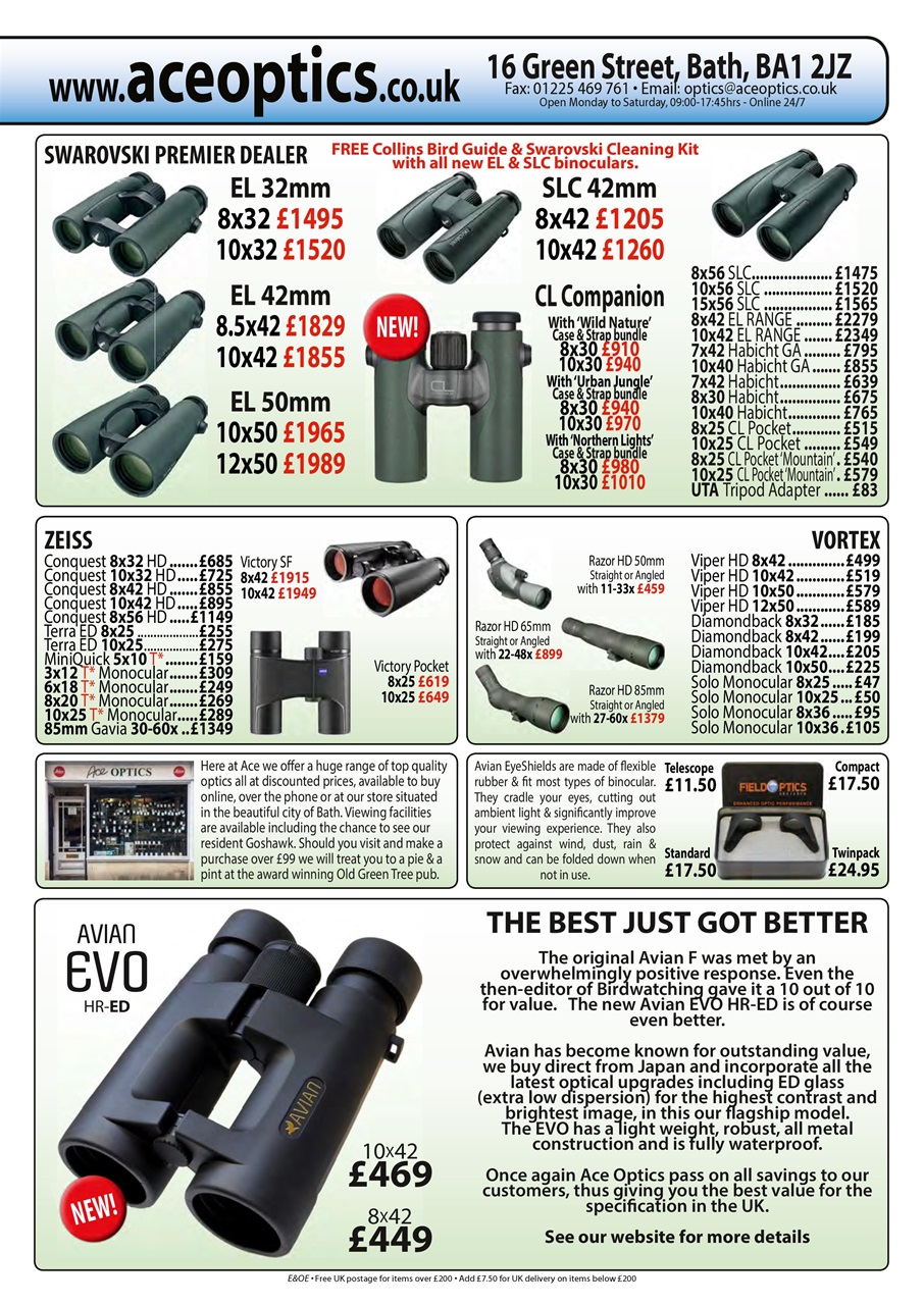 Birdwatch Magazine Preview Pages