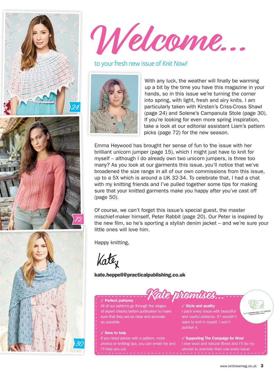 Knit Now Preview Pages