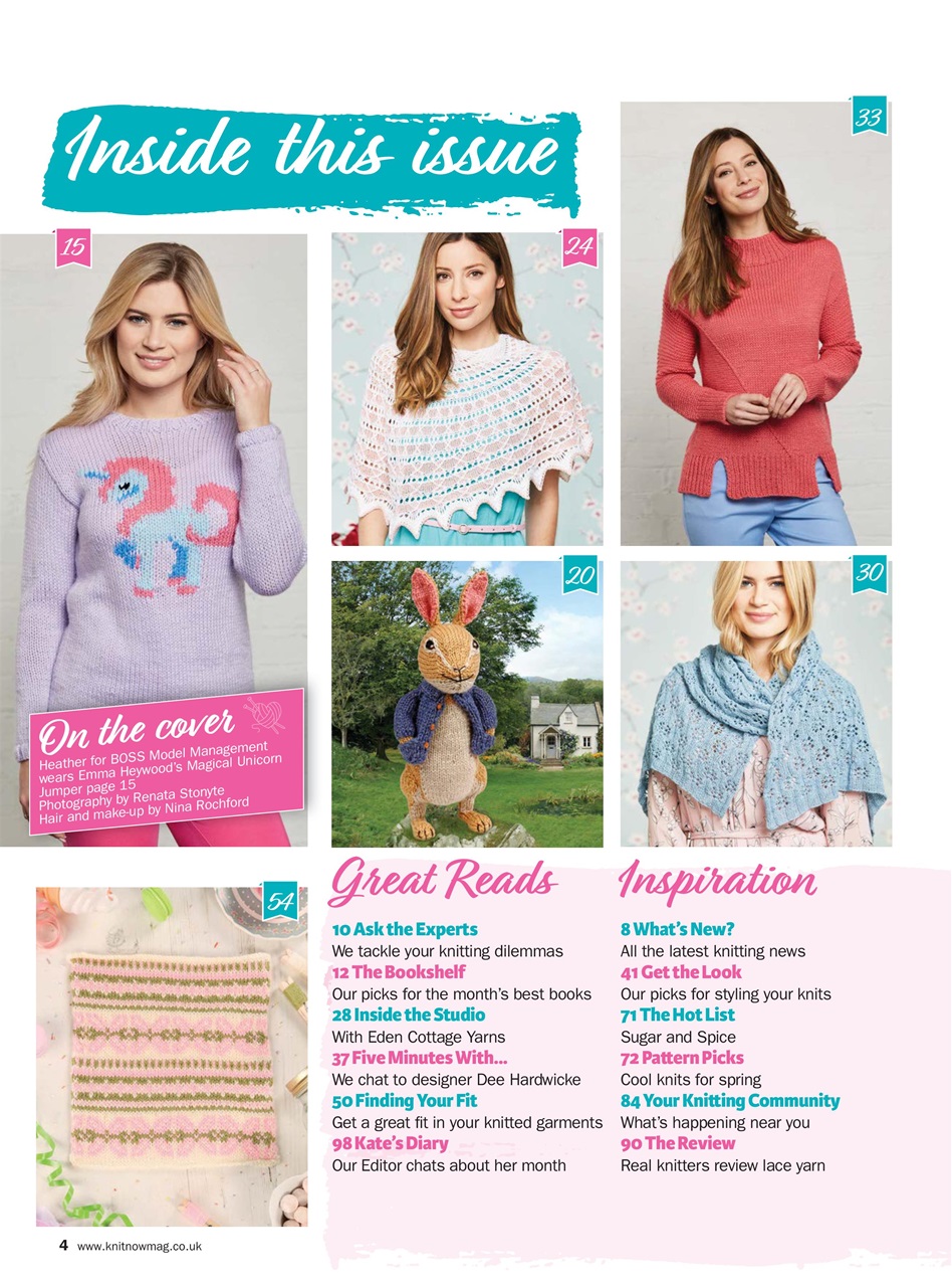 Knit Now Preview Pages