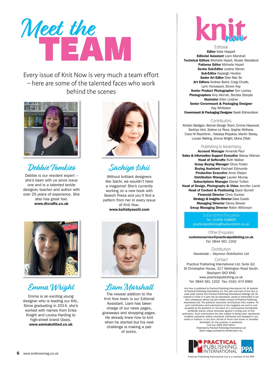 Knit Now Preview Pages