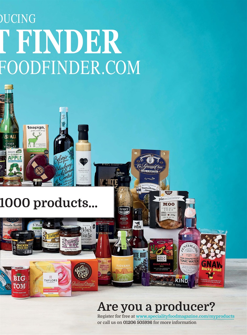 Speciality Food Preview Pages
