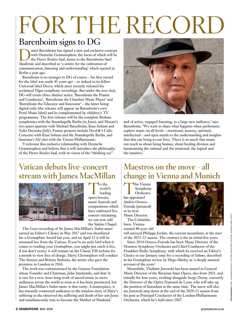 Gramophone Preview Pages