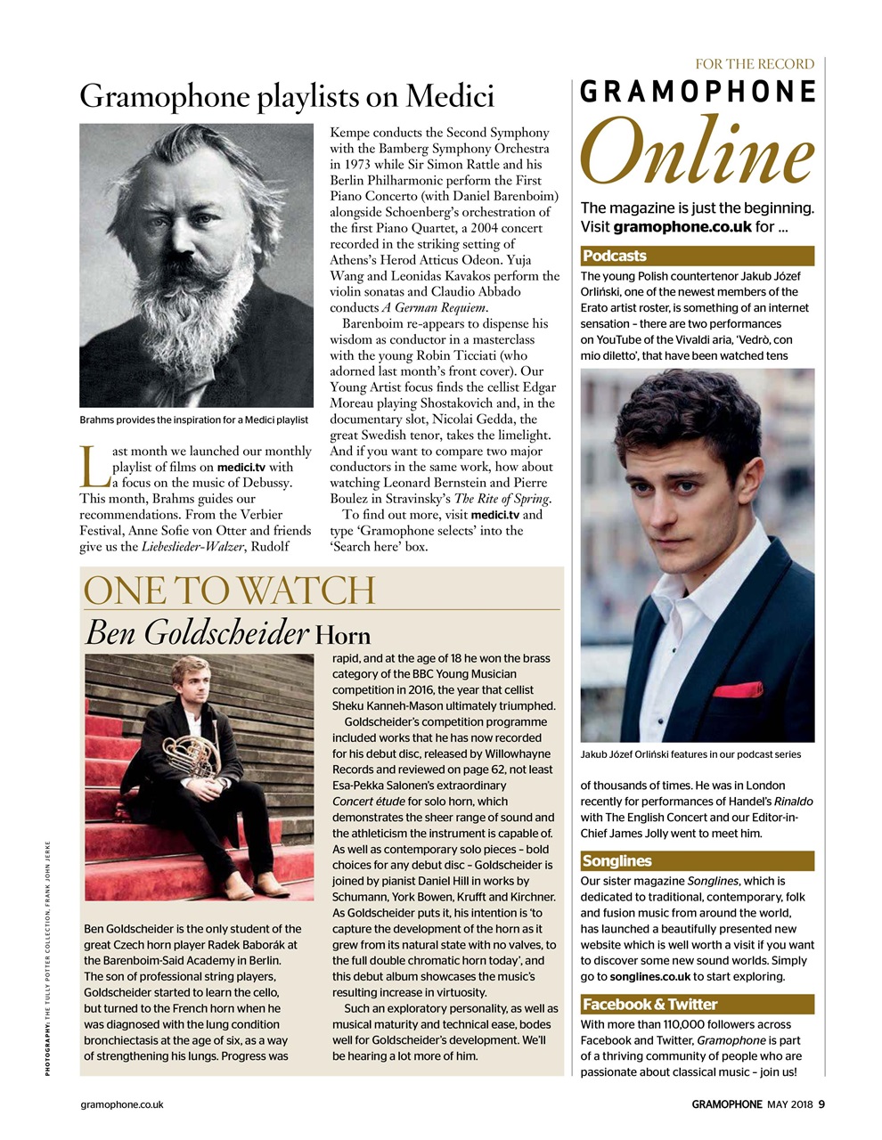 Gramophone Preview Pages