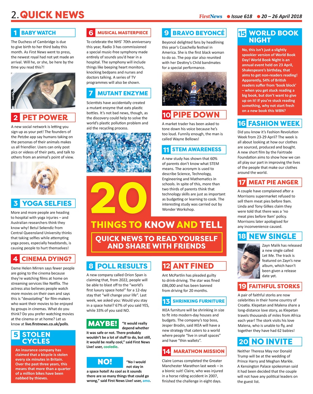First News Preview Pages