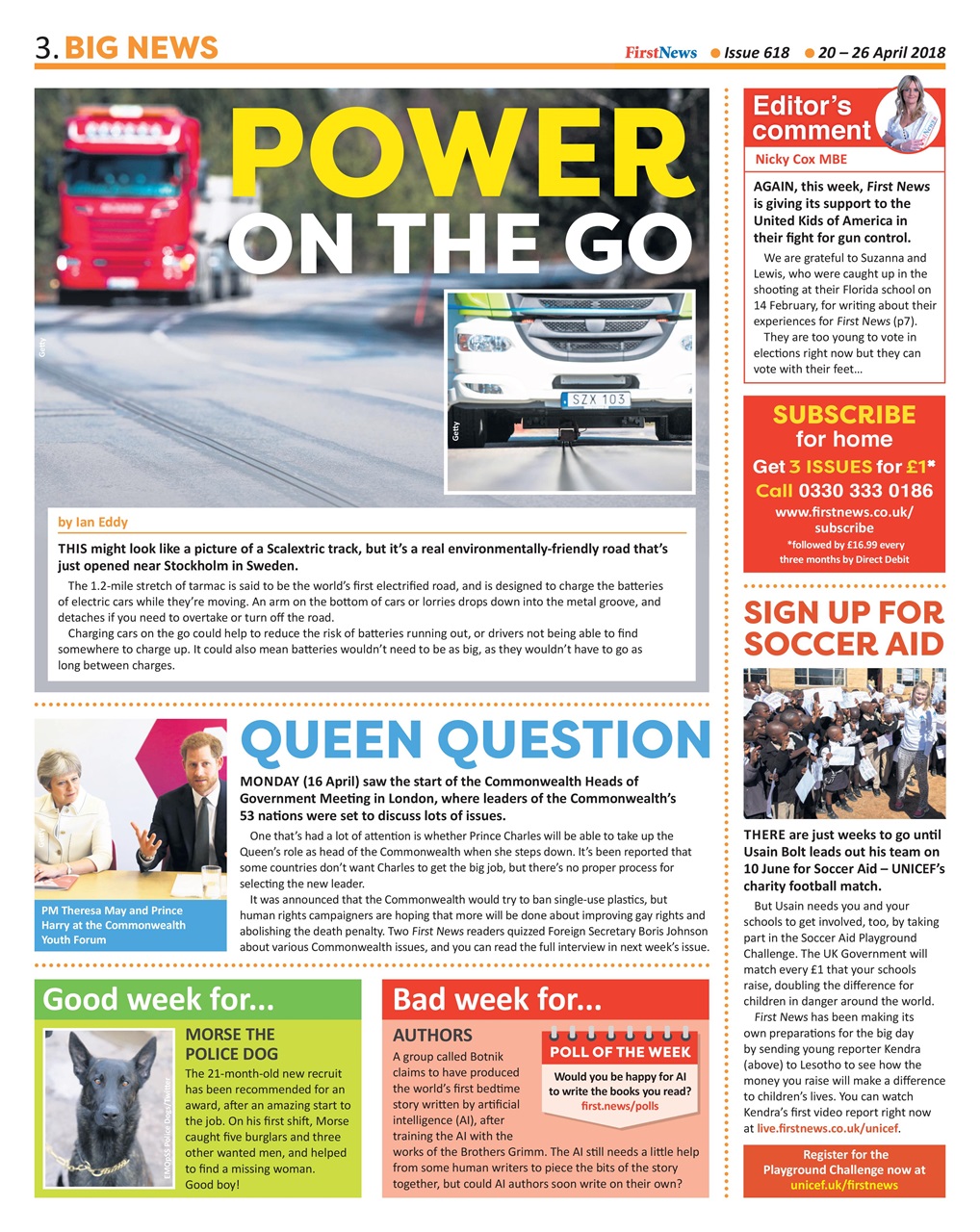 First News Preview Pages