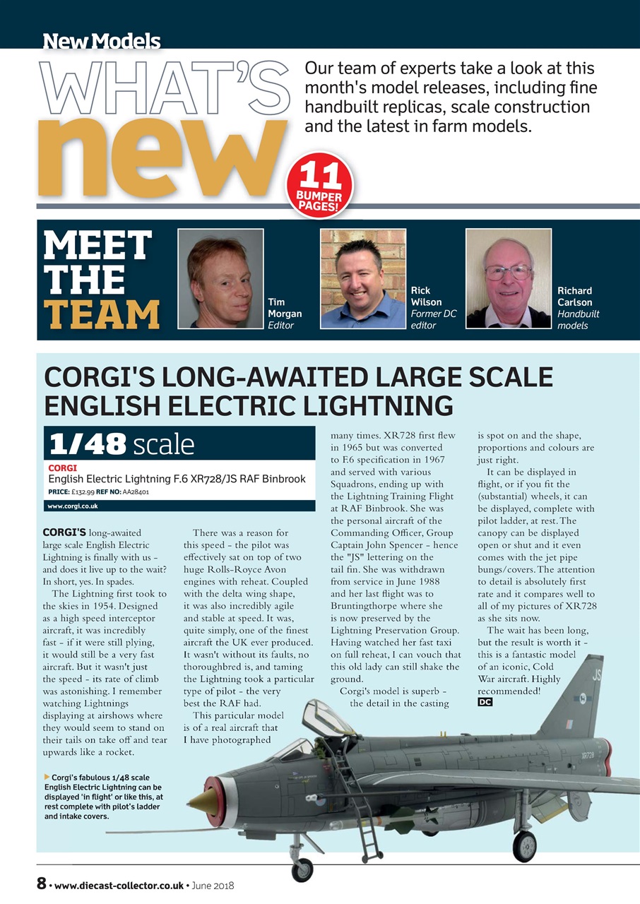 Diecast Collector Preview Pages