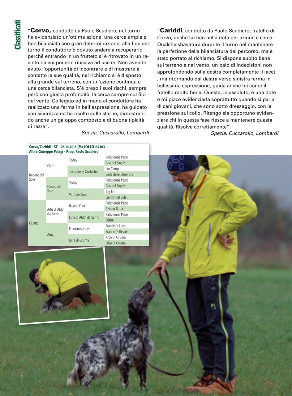 La Gazzetta Della Cinofilia Venatoria Preview Pages