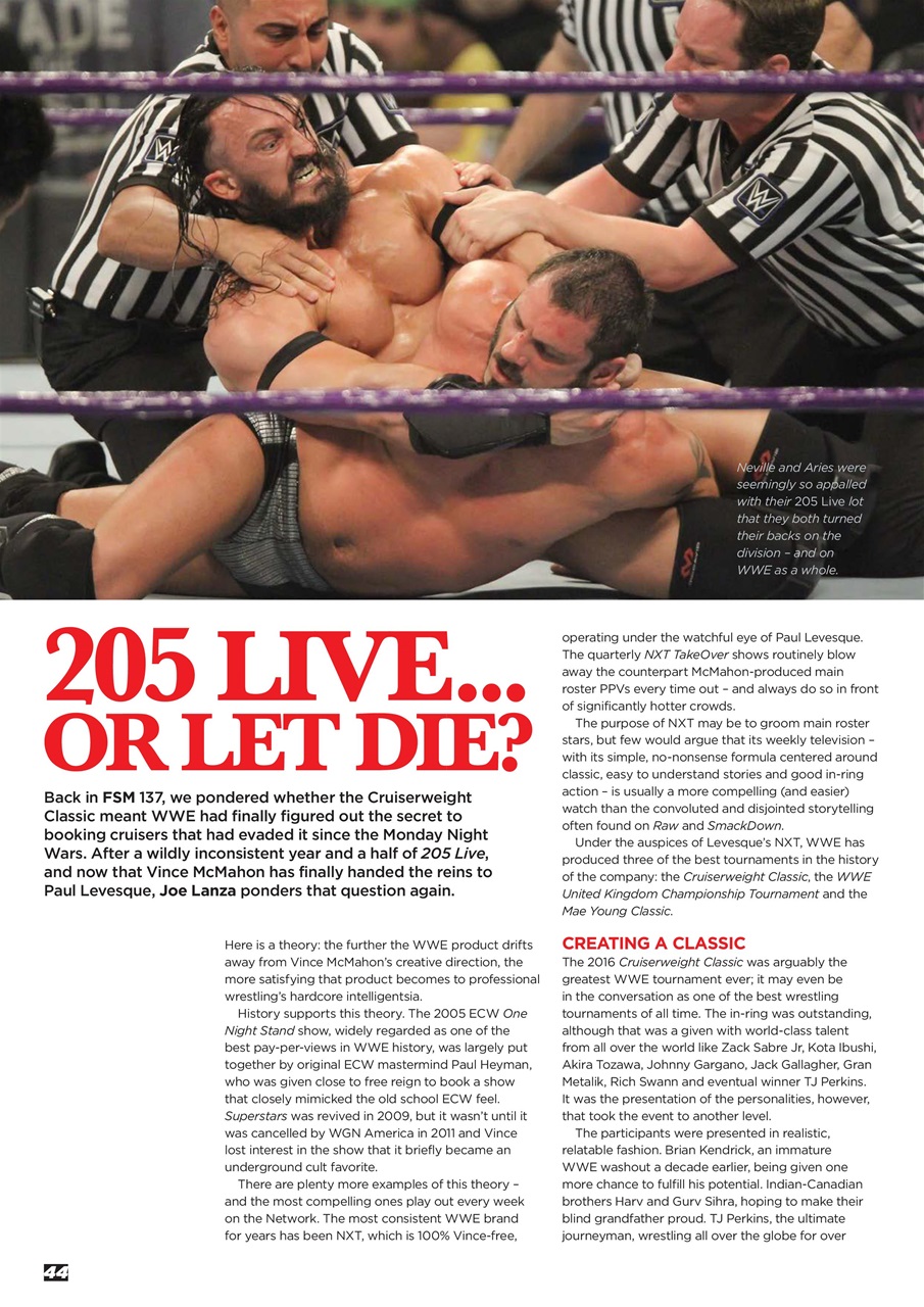 Wrestletalk Magazine Preview Pages