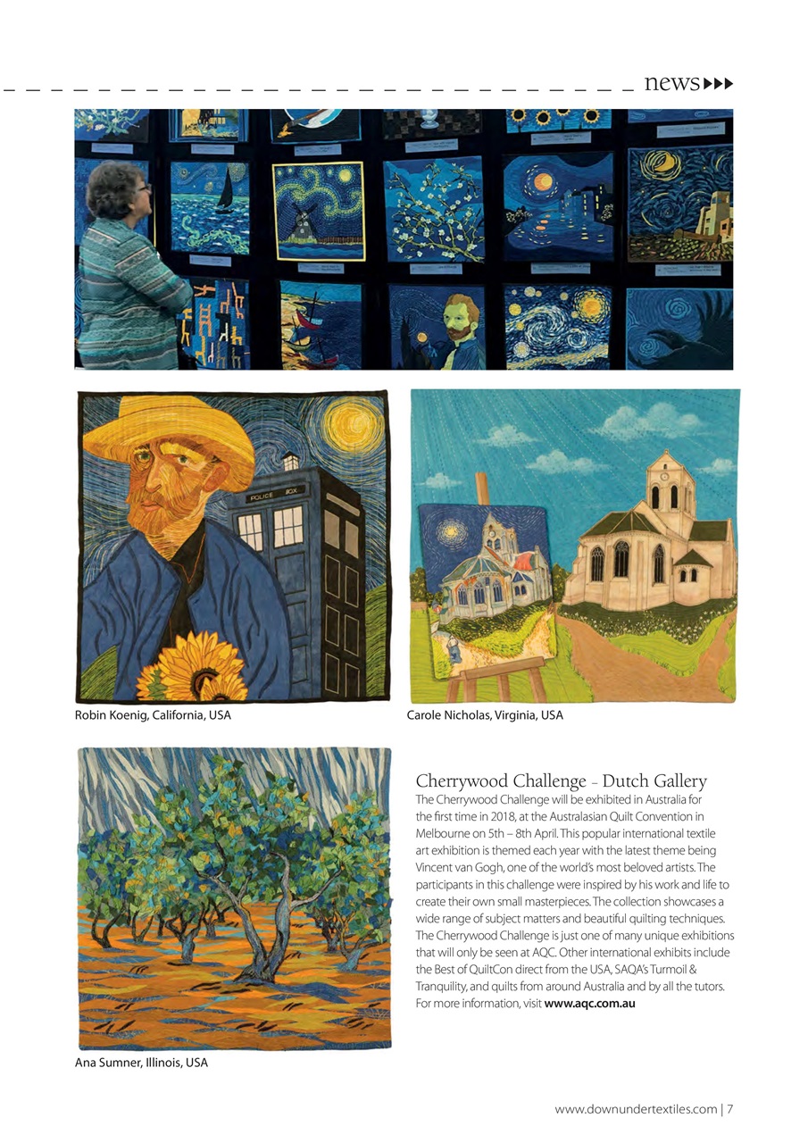 Down Under Textiles Preview Pages