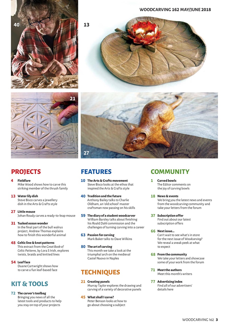 Woodcarving Preview Pages