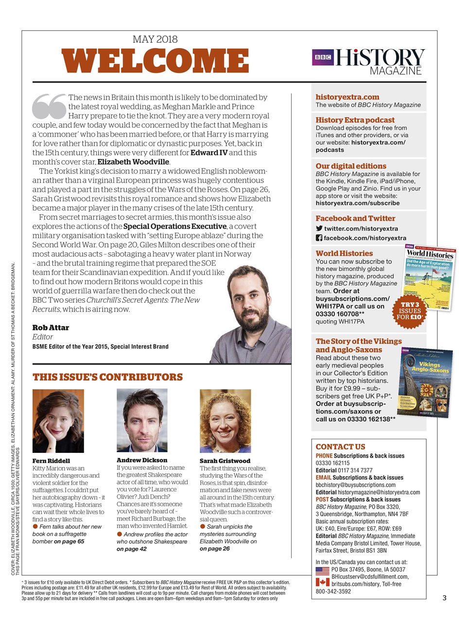 History Extra Magazine Preview Pages