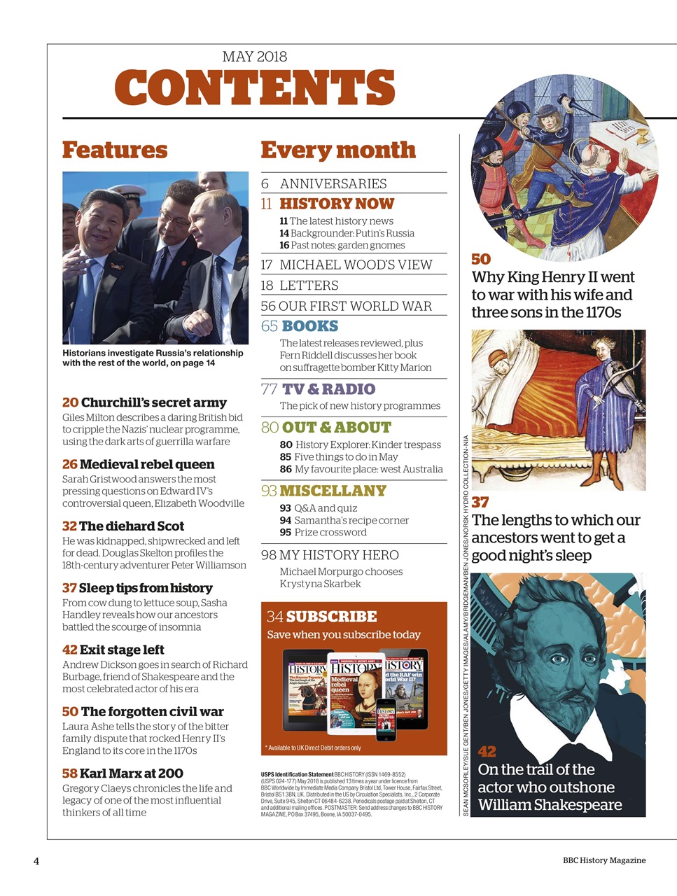 History Extra Magazine Preview Pages