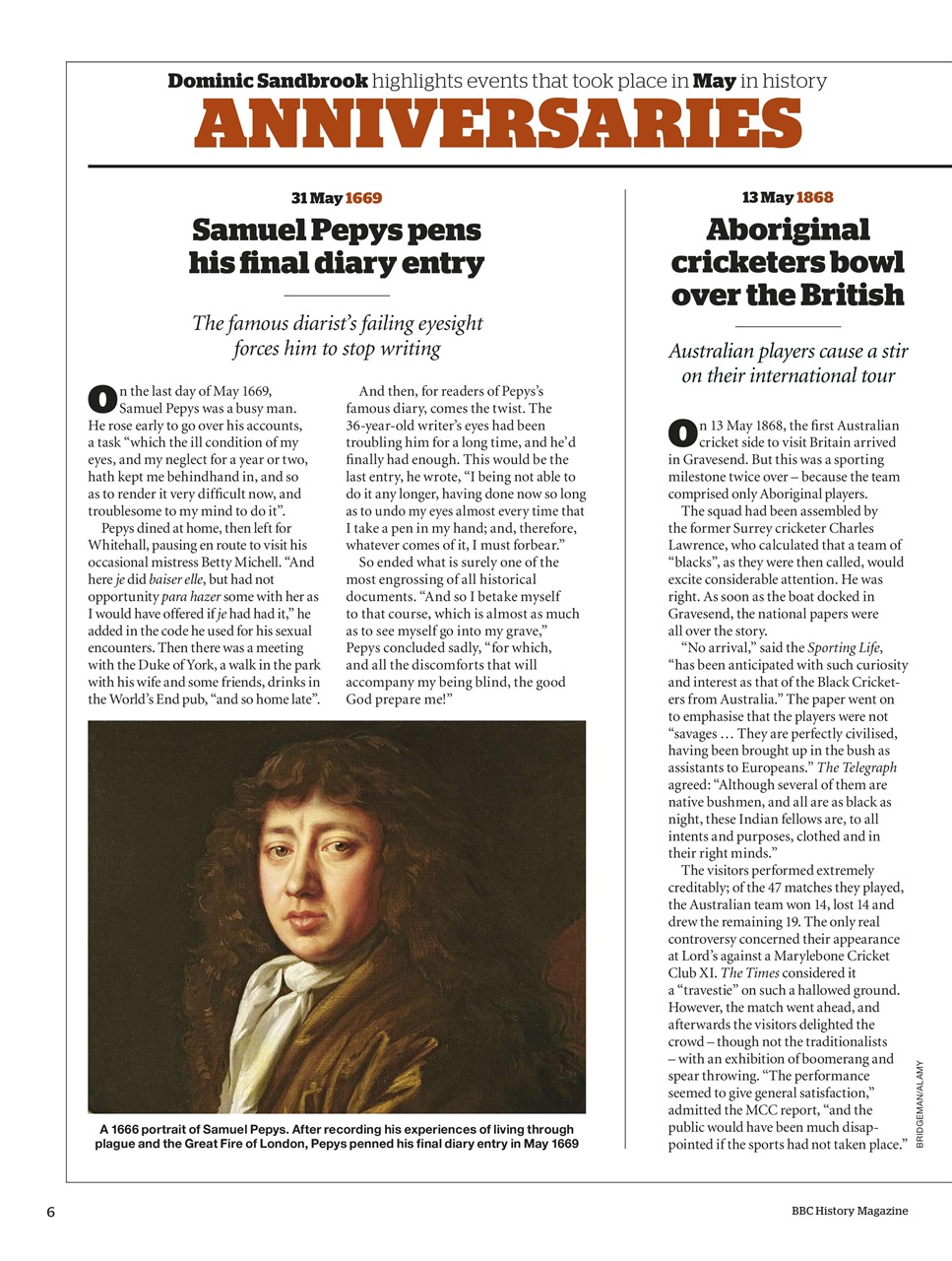 History Extra Magazine Preview Pages