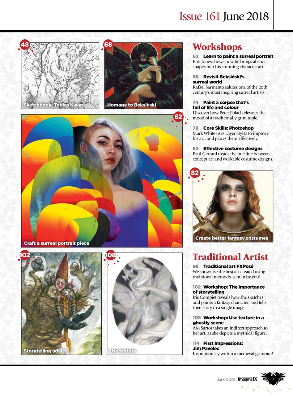 ImagineFX Preview Pages