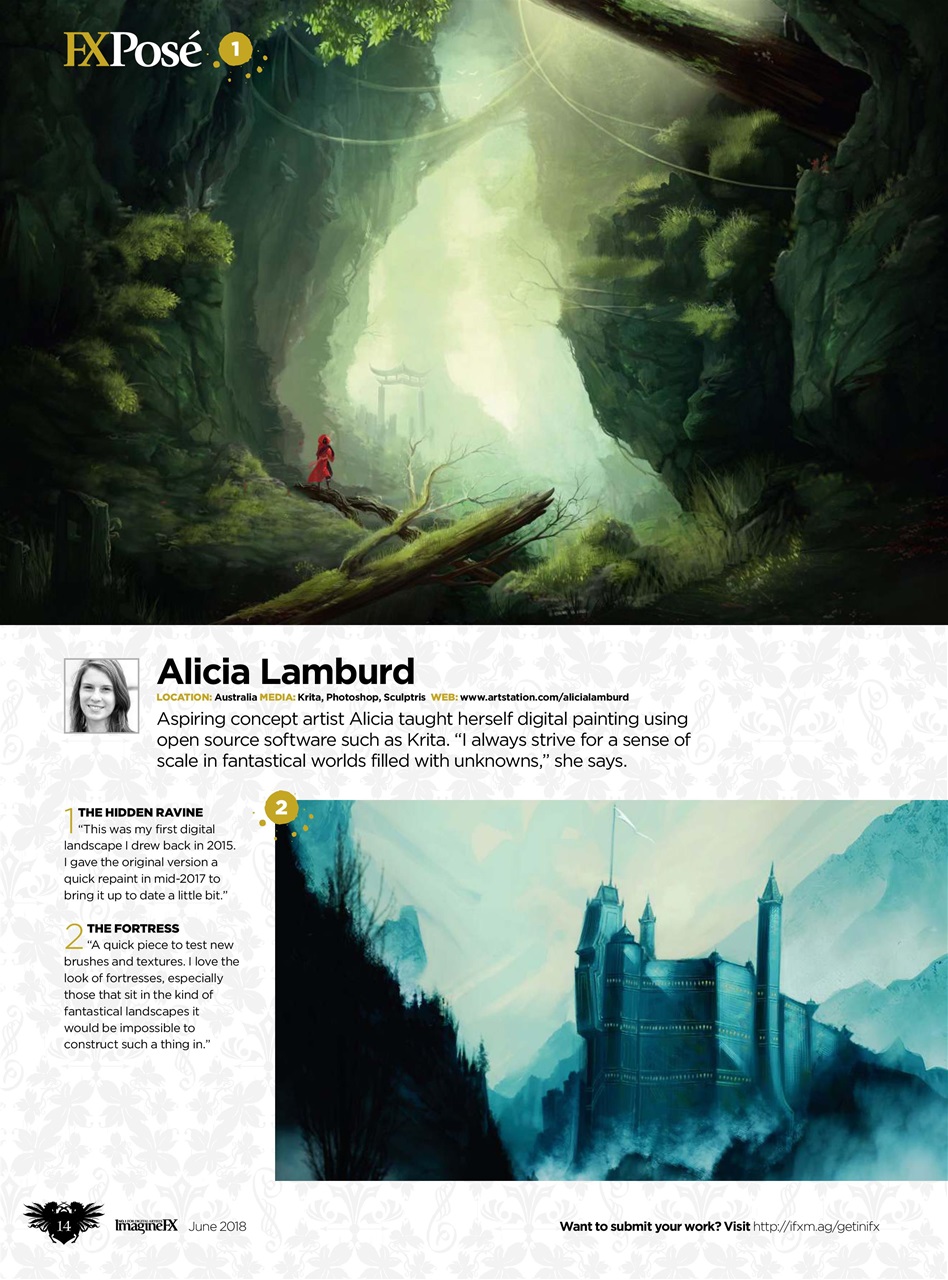 ImagineFX Preview Pages