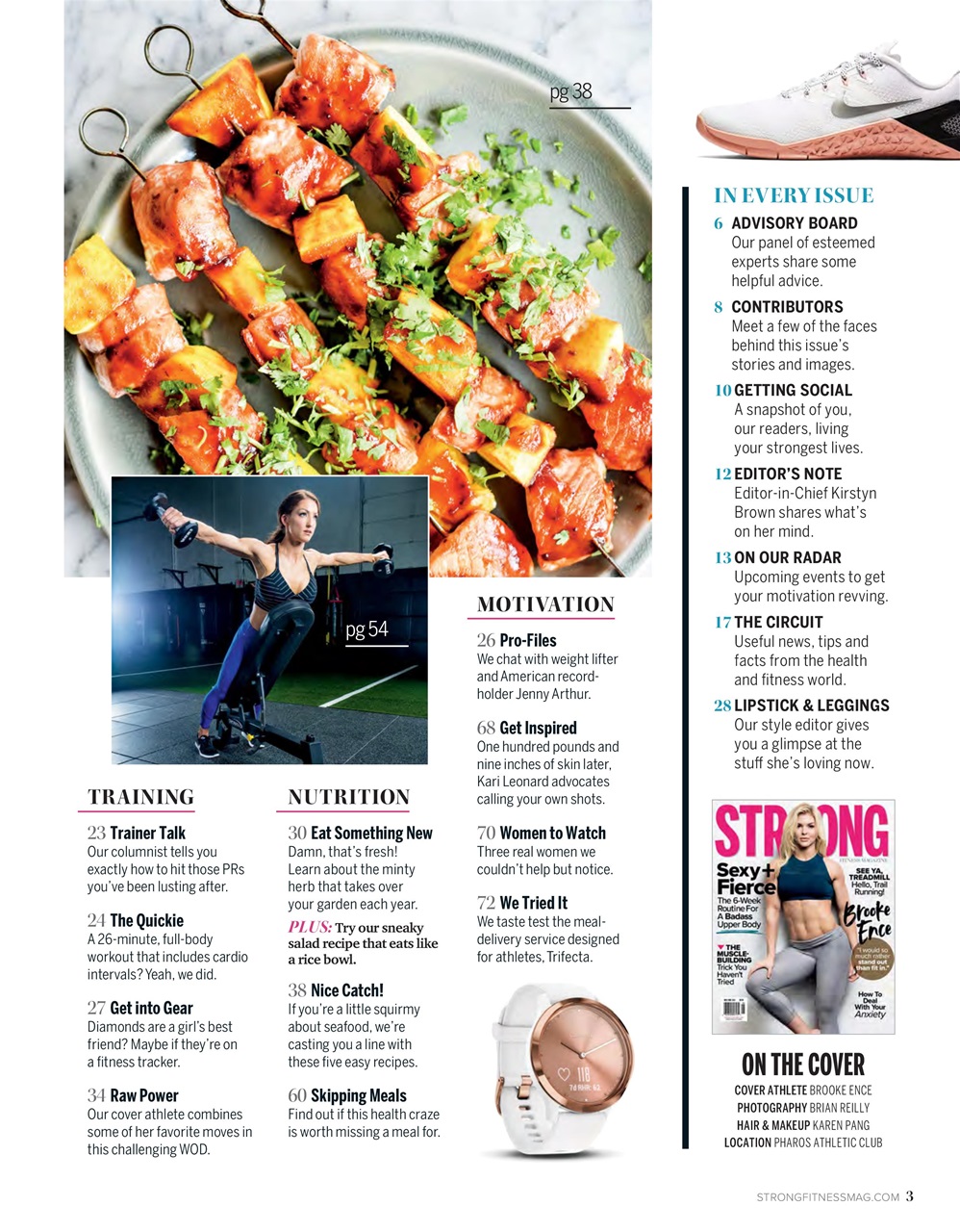 Strong Fitness Preview Pages