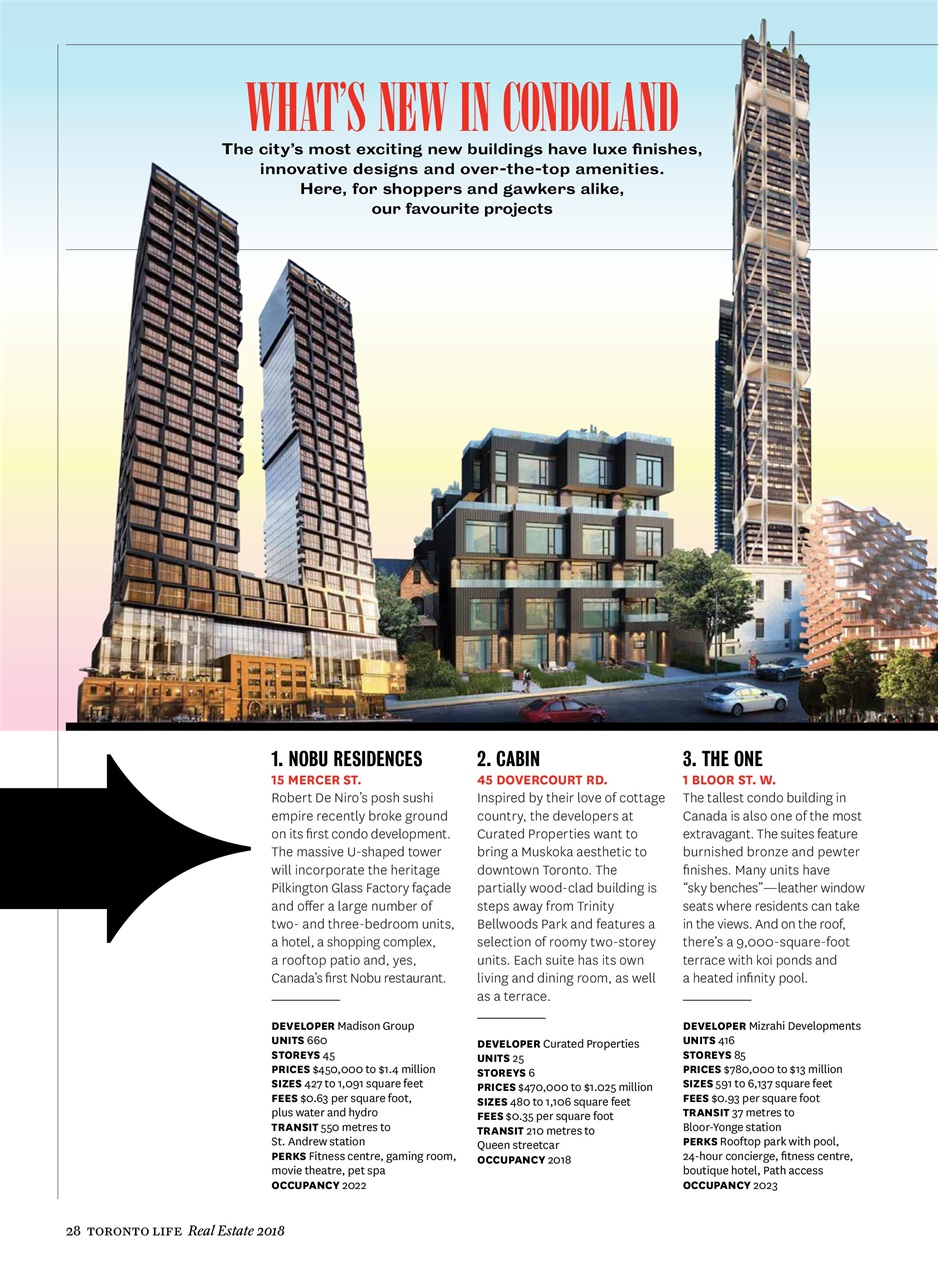 Toronto Life Preview Pages