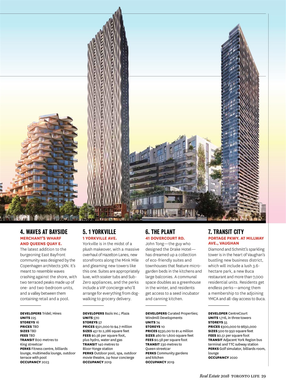 Toronto Life Preview Pages