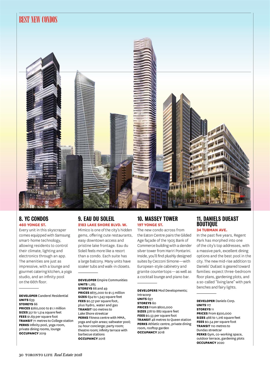 Toronto Life Preview Pages