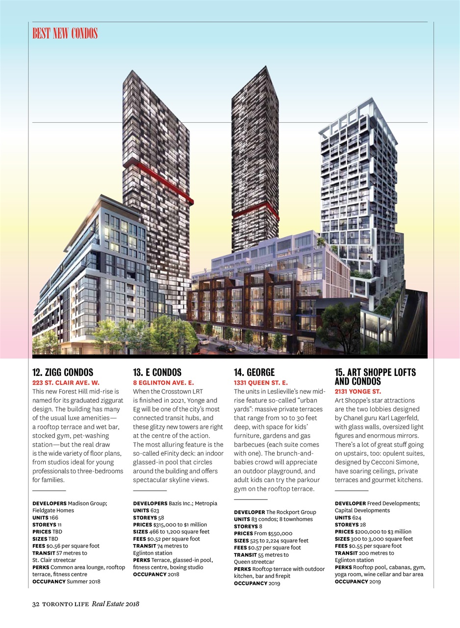 Toronto Life Preview Pages