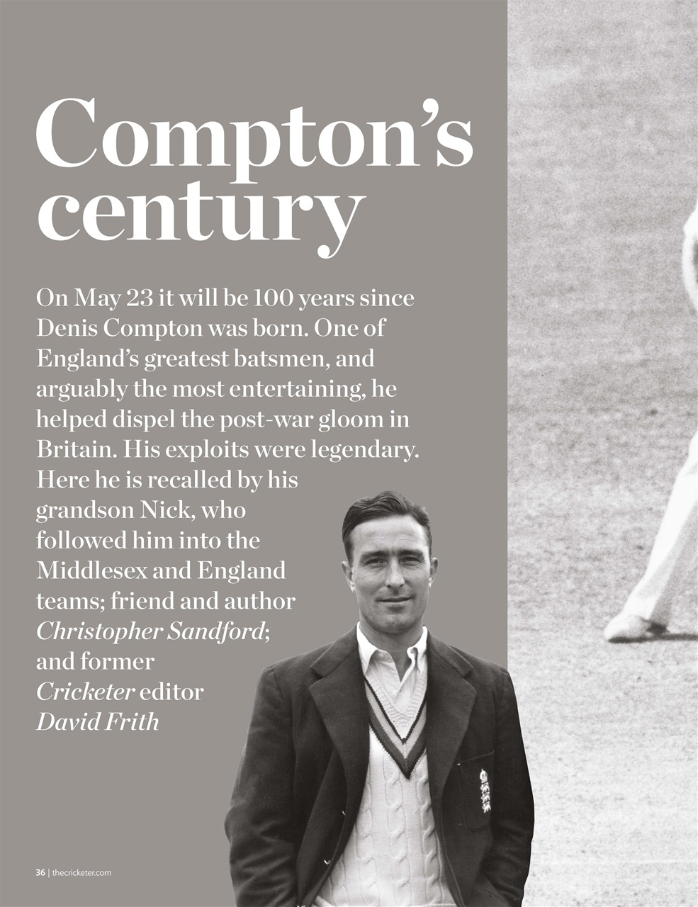 The Cricketer Magazine Preview Pages