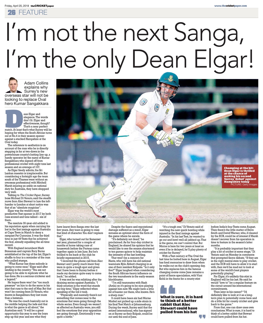 The Cricket Paper Preview Pages