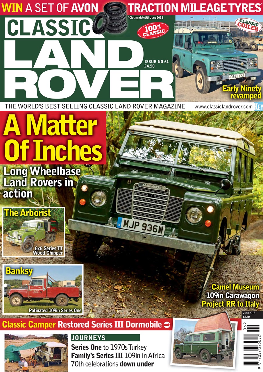 Classic Land Rover Magazine Preview Pages