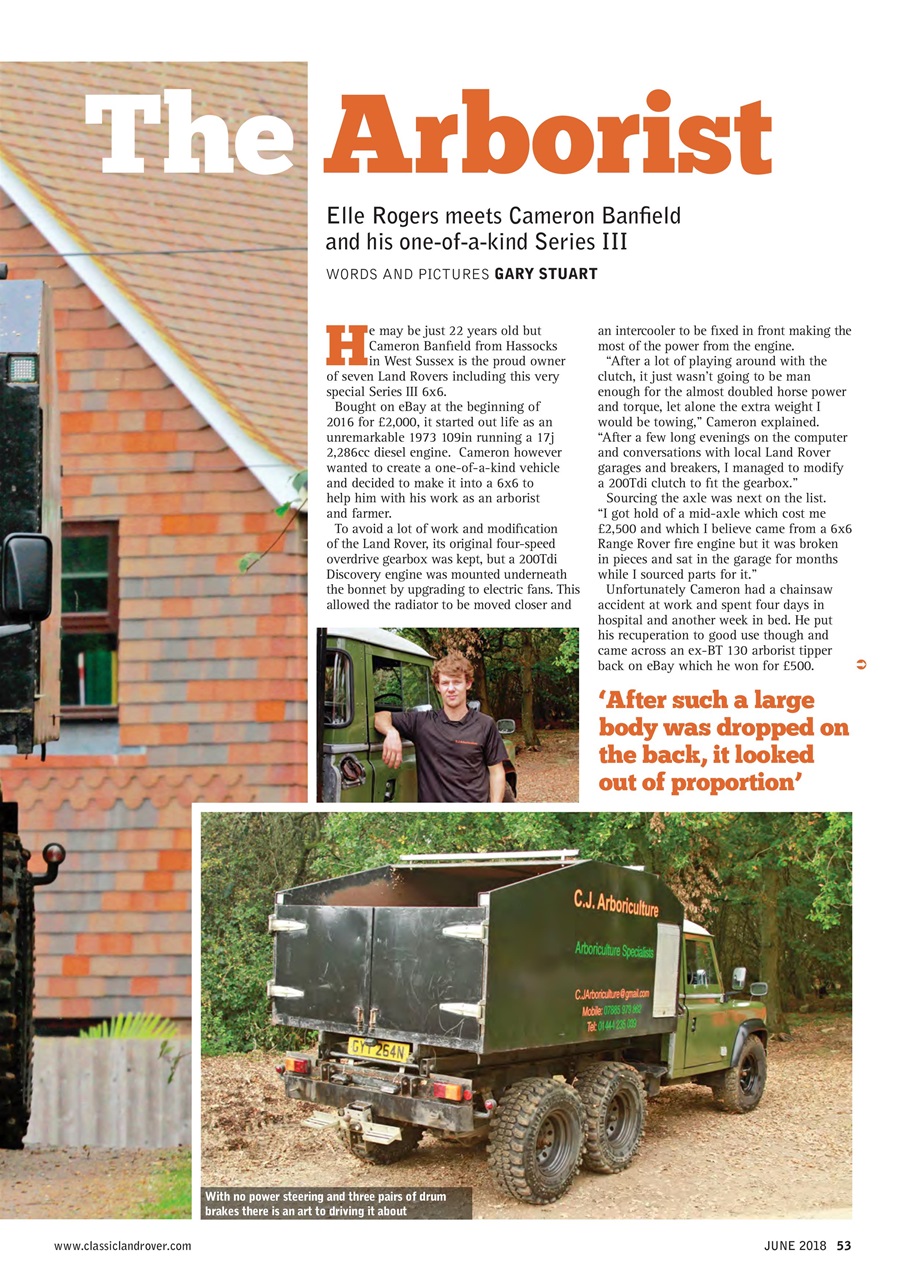 Classic Land Rover Magazine Preview Pages