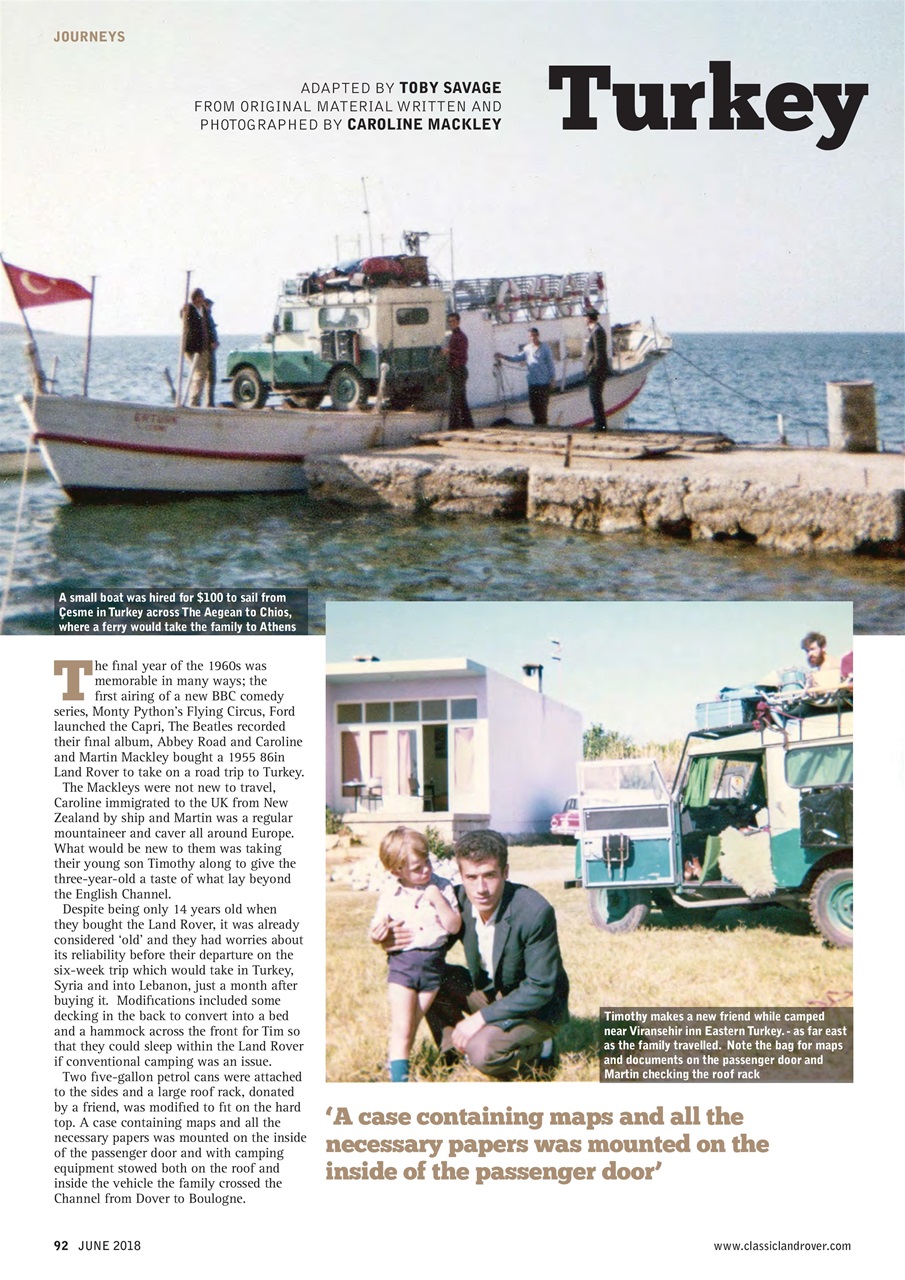 Classic Land Rover Magazine Preview Pages