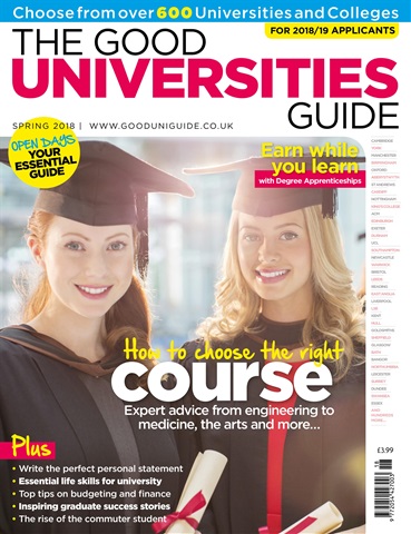 Independent School Parent issue The Good Universities Guide Spring 2018