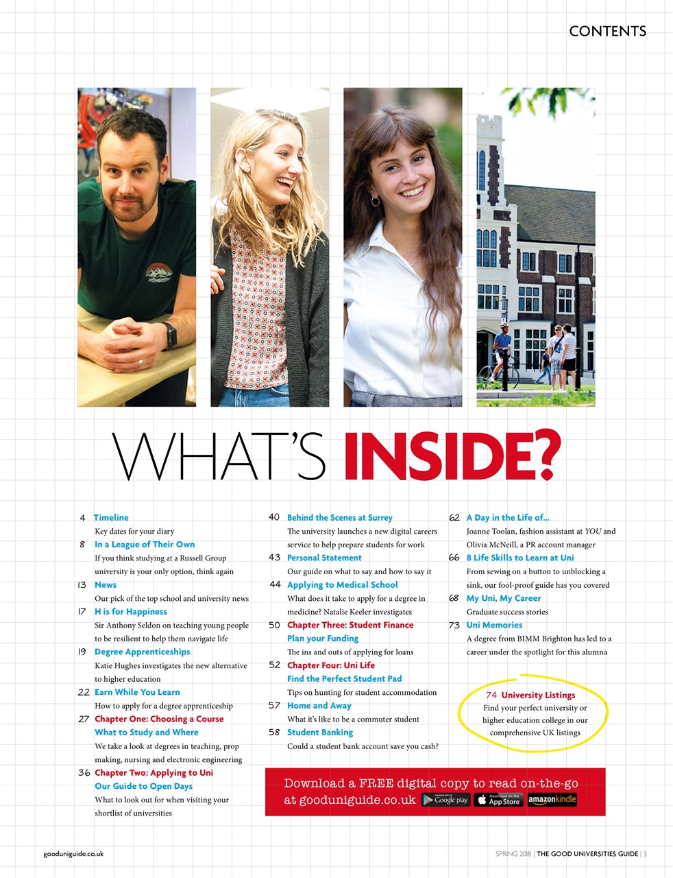 Independent School Parent Preview Pages