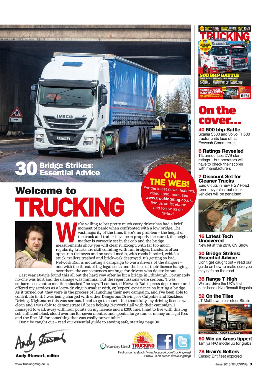 Trucking Magazine Preview Pages