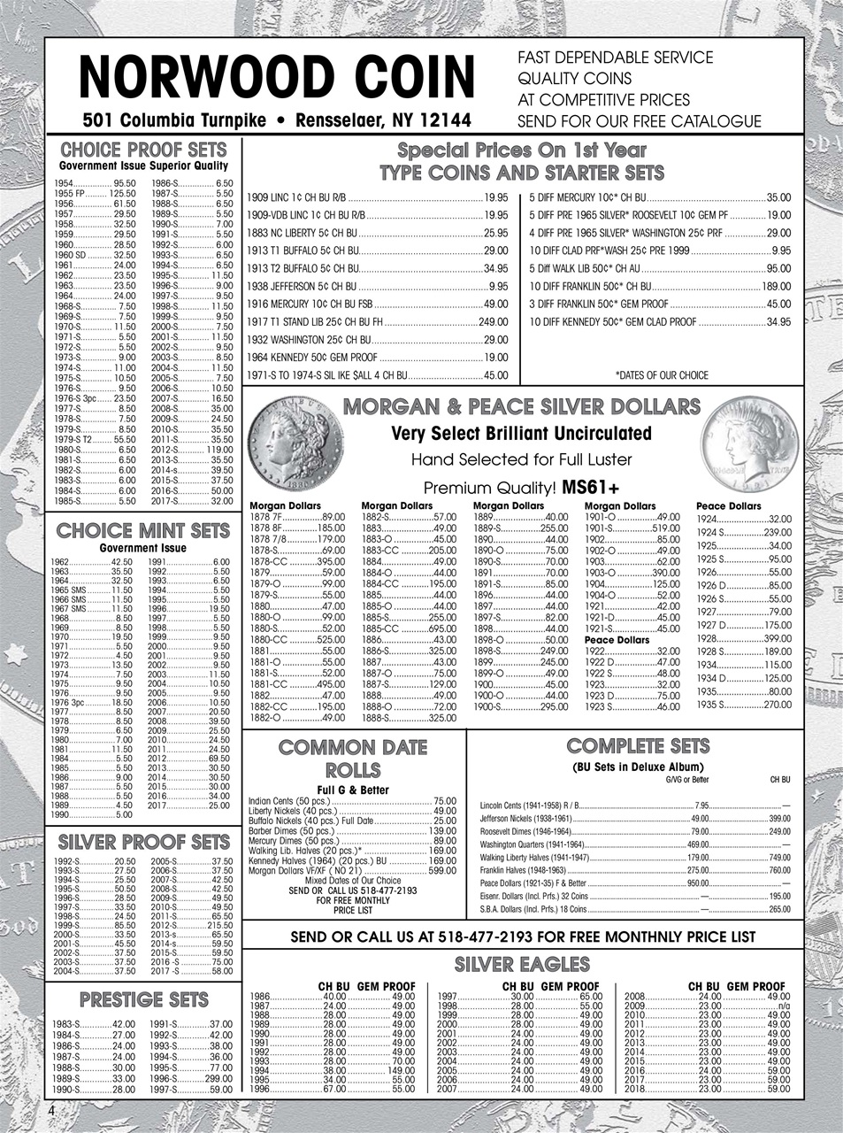 COINage Magazine Preview Pages