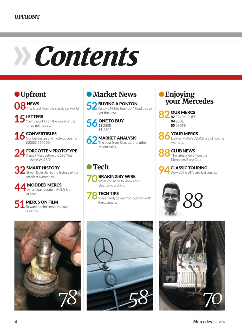 Mercedes Driver Magazine Preview Pages