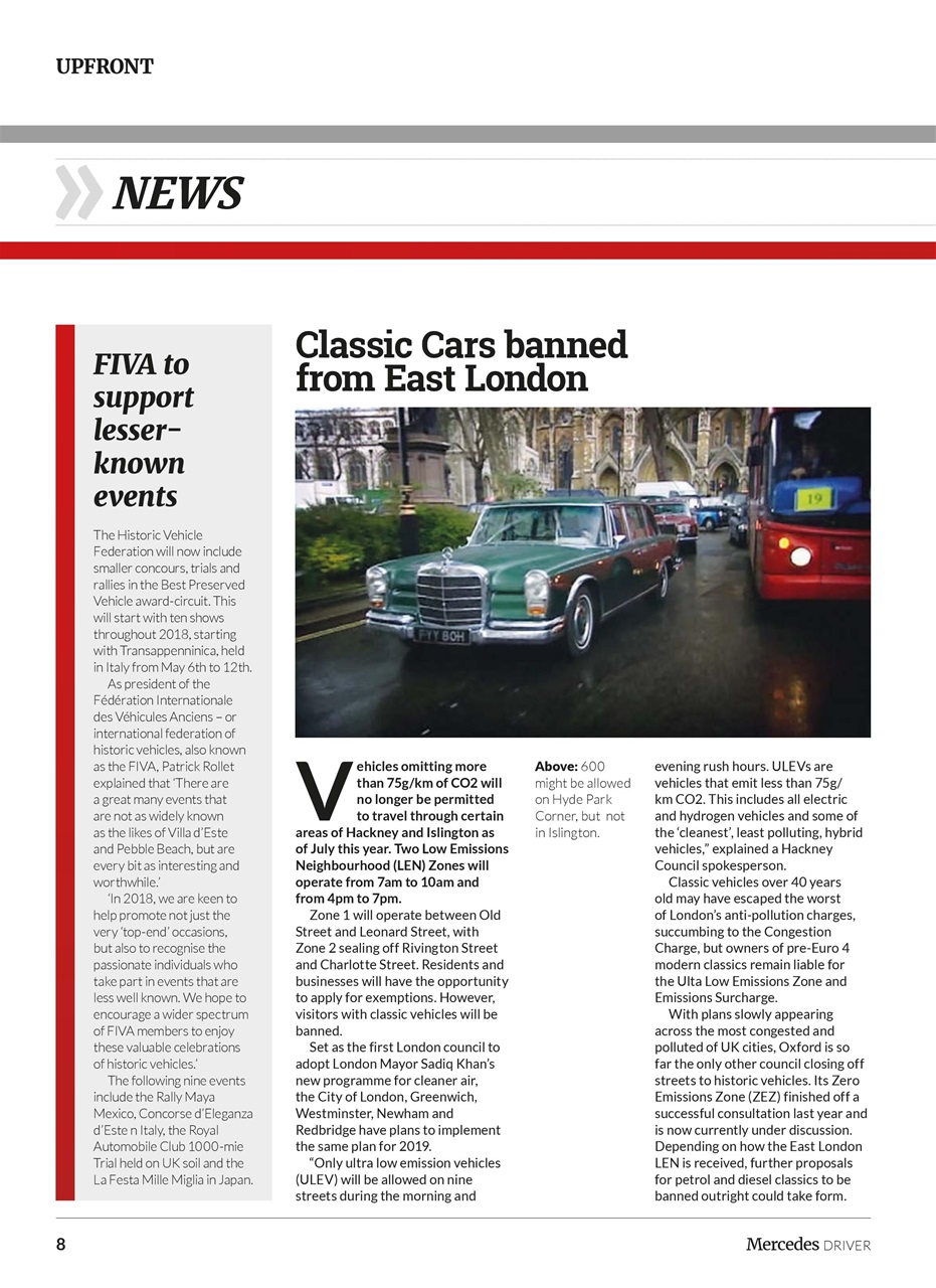 Mercedes Driver Magazine Preview Pages