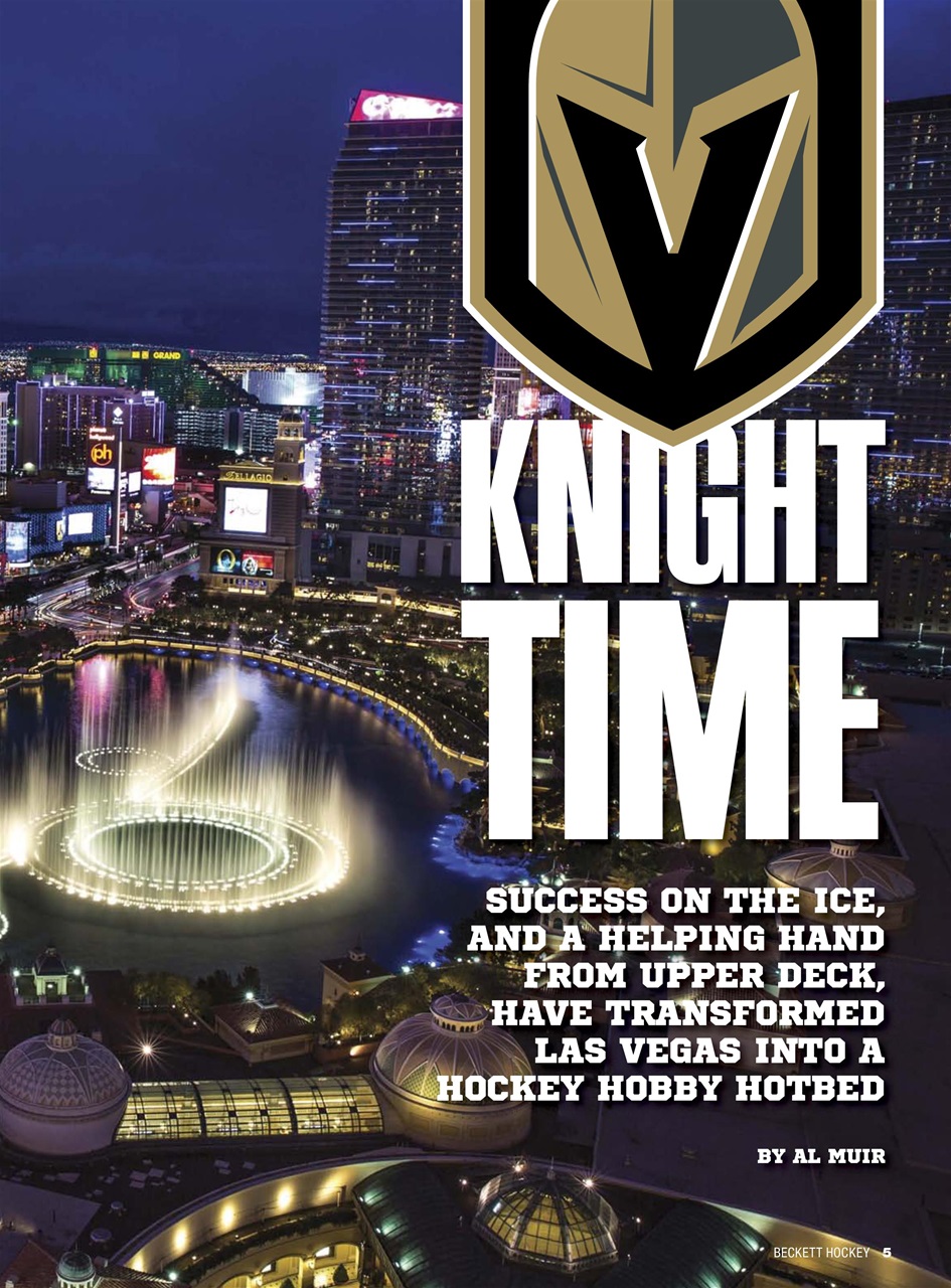 Beckett Hockey Magazine Preview Pages